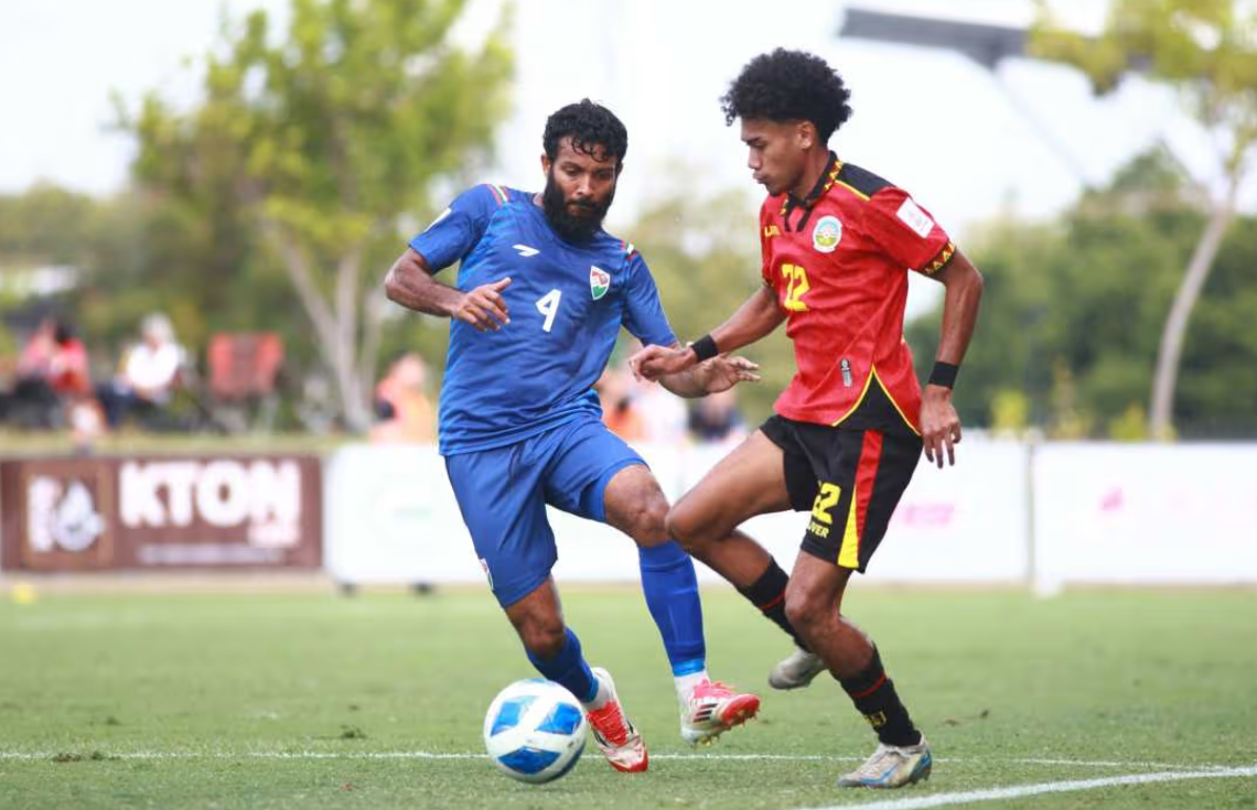 ދިވެހި ފުޓުބޯޅަ ޓީމަށް ފީފާ ރޭންކިންގައި 7 ދަރަޖައިގެ ވެއްޓުމެއް