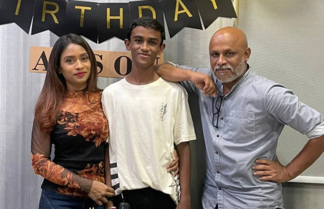 އަލްސަން ކުއްލިގޮތަކަށް މި ދުނިޔެ ދޫކުރުމުގެ ކުރިން އަޝްފާ ވަނީ މަރު ހަނދާންކޮށްދީފައި