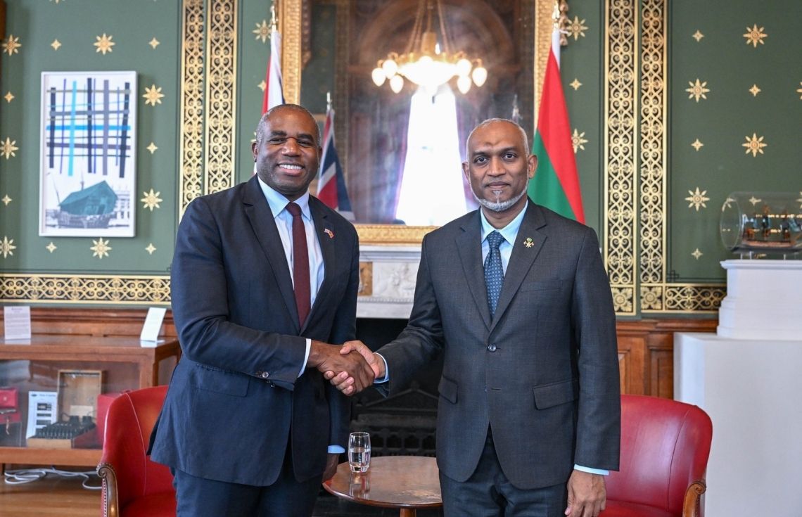 އިނގިރޭސި ފޮރިން ސެކްރެޓަރީ ރައީސުލްޖުމްހޫރިއްޔާއާ ބައްދަލުކުރައްވައިފި