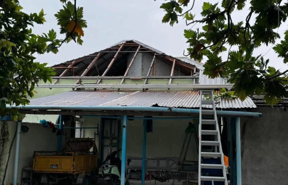 ވިއްސާރައިގައި މުރައިދޫގެ ބައެއް ގެތަކަށް ގެއްލުންވެއްޖެ