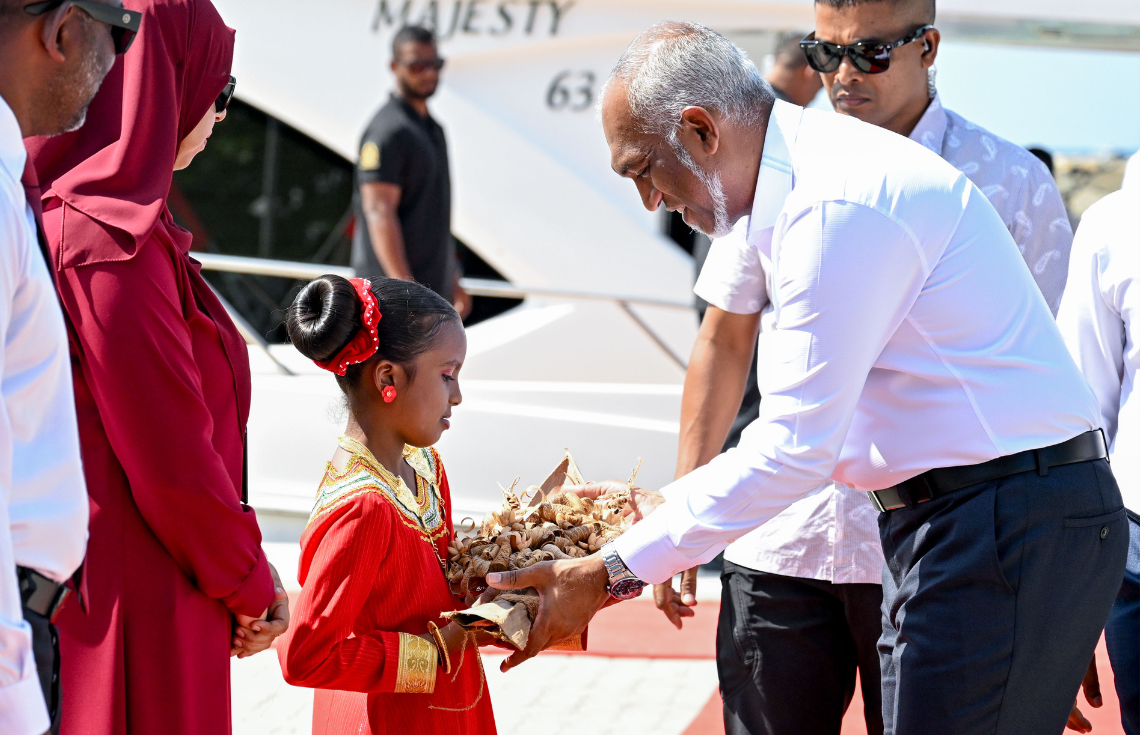 ހަތަރު ދުވަހުގެ ދަތުރުފުޅެއްގައި ރައީސުލްޖުމްހޫރިއްޔާ ނ އަތޮޅަށް ފުރާވަޑައިގެންފި