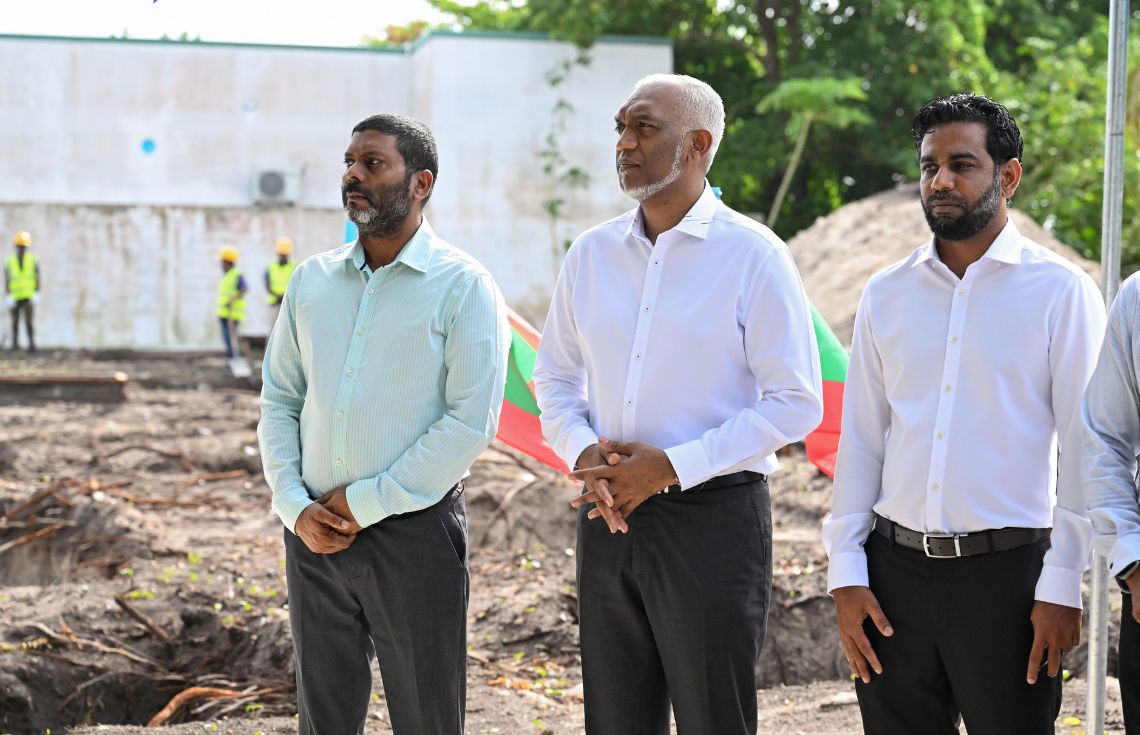 ނ.ލަންދޫ ފިޓްނަސް ސެންޓަރުގެ ބިންގާ އަޅައިފި