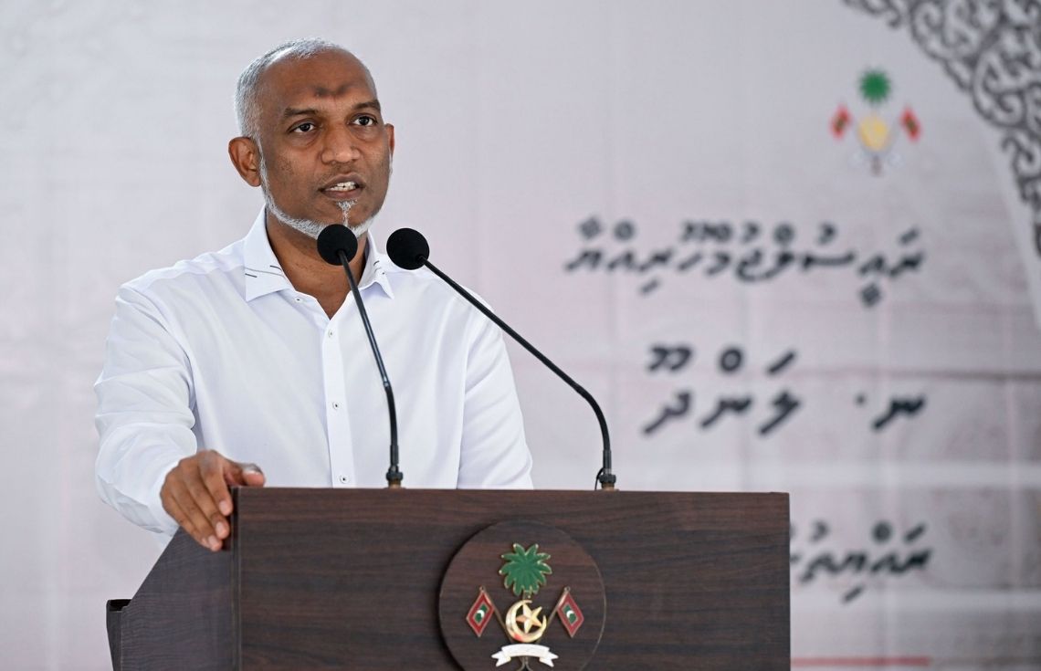މިއަހަރުގެ ނިޔަލަށް ލަންދޫ އައިސްޕްލާންޓްގެ މަސައްކަތް ނިންމާލެވޭނެ: ރައީސް މުޢިއްޒު