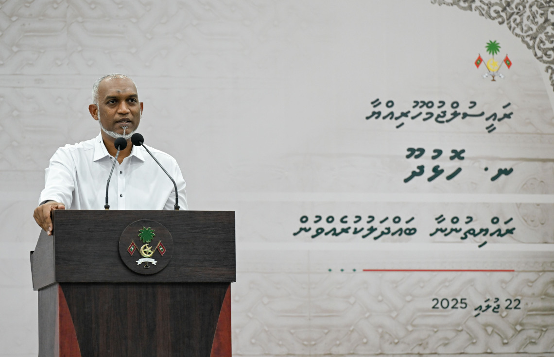 ކުރިޔަށް އޮތް ދުވަސްތަކުގައި ގިނަ މަޝްރޫޢުތަކެއް ބާރު ސްޕީޑުގައި ކުރިޔަށްދާނެ: ރައީސް