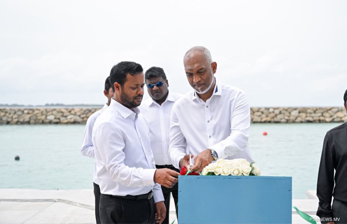 ރައީސުލްޖުމްހޫރިއްޔާ ނ. މަގޫދޫ ބަނދަރު ހުޅުއްވައިދެއްވައިފި