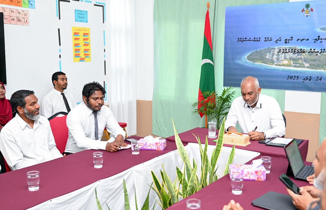 ޅޮހީގެ ތަރައްޤީއަށް މުހިންމު ކަންކަން ކައުންސިލުން ރައީސާ ހިއްސާކުރައްވައިފި