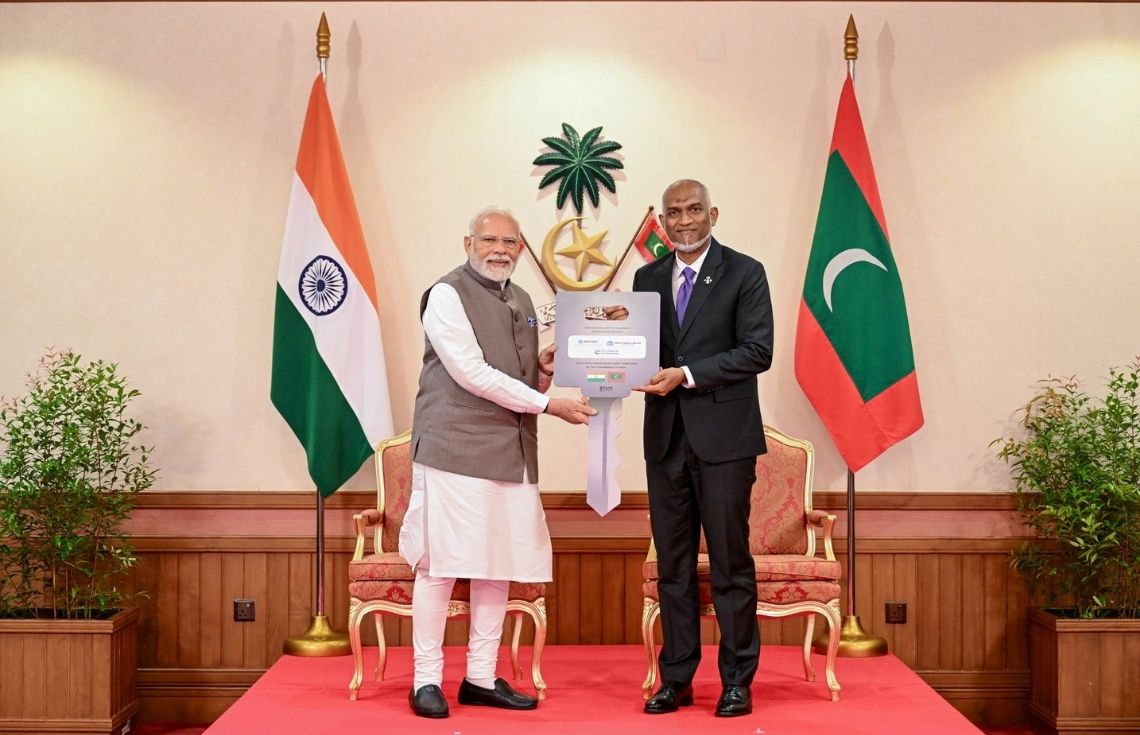 އިންޑިއާގެ އެހީގައި އިމާރާތް ކުރި 3300 ހައުސިން ޔުނިޓް ނިންމައި ރަމްޒީ ތަޅުދަނޑި ހަވާލުކޮށްފި