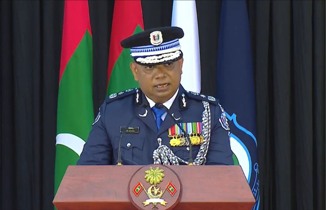 ޤައުމަށް ޚިދުމަތްކުރުމުގައި ފުލުހުން އަބަދުވެސް ތިބީ ތައްޔާރަށް: ސީޕީ ނަވީން