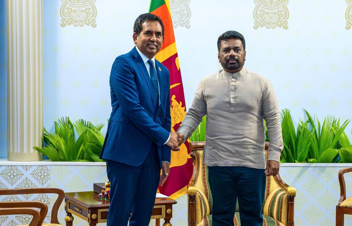ދެޤައުމު ގުޅިގެން ކަނޑުގެ މުއްސަނދިކަން ބޭނުންކުރެވޭނެ ފުރުޞަތު އެބައޮތް :ލަންކާ ރައީސް