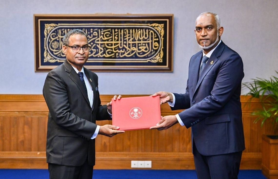 ދިވެހިރާއްޖޭގެ އުއްތަމަފަނޑިޔާރުގެ މަޤާމަށް ޢަބްދުލްޣަނީ އައްޔަންކުރައްވައިފި