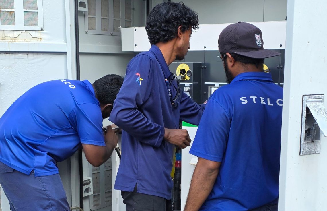 މުޅި ހުޅުމާލެއަށް ކަރަންޓު ދެވި މާލޭގެ ގިނަ ސަރަޙައްދުތަކަށް ކަރަންޓު ދެވިއްޖެ: ސްޓެލްކޯ