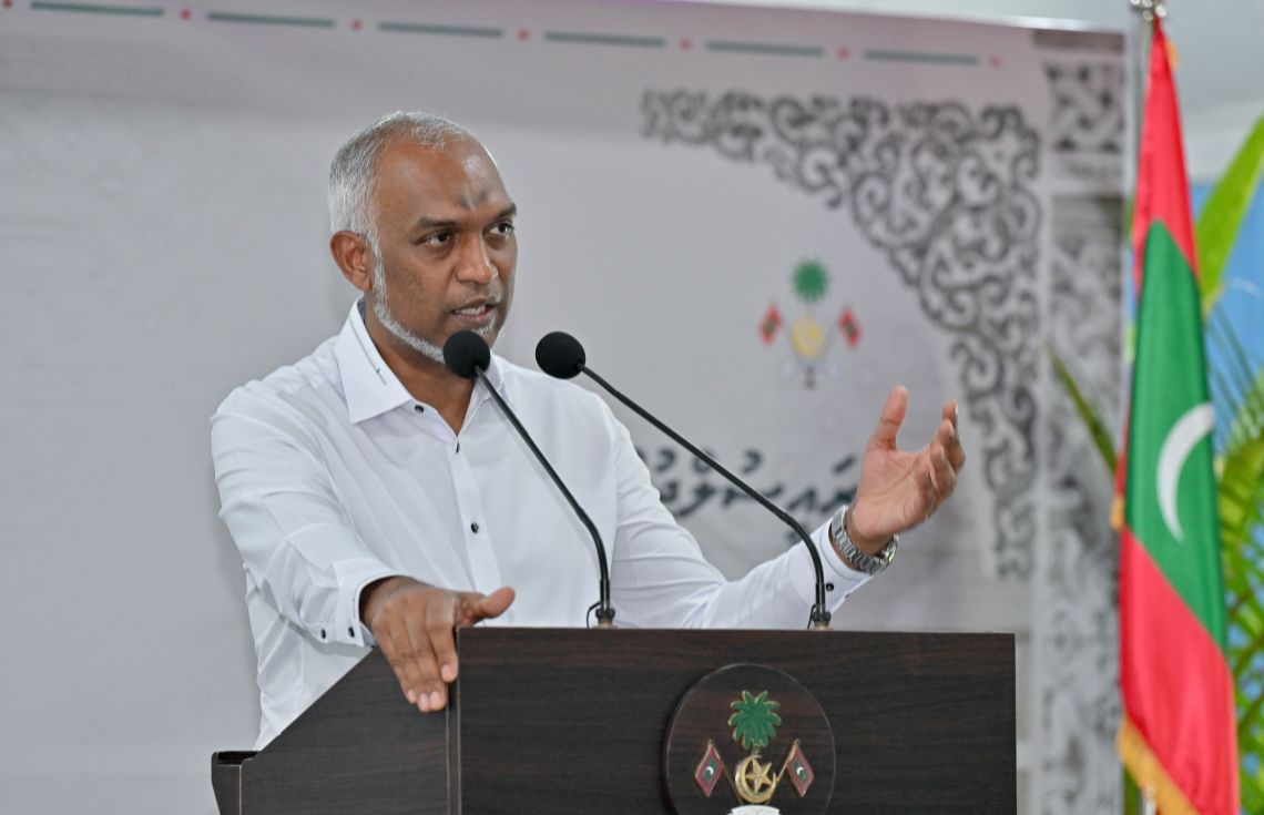 ކަމަދޫ ރައްޔިތުންނަށް ރައީސް ދެއްވީ ތަފާތުކުރުން ނައްތާލާ ހަމަހަމަކަމާއެކު ތަރައްޤީ ގެނައުމުގެ ސިޔާސަތު ތަންފީޒުކޮށްދޭނެ ކަމުގެ ޔަޤީންކަން
