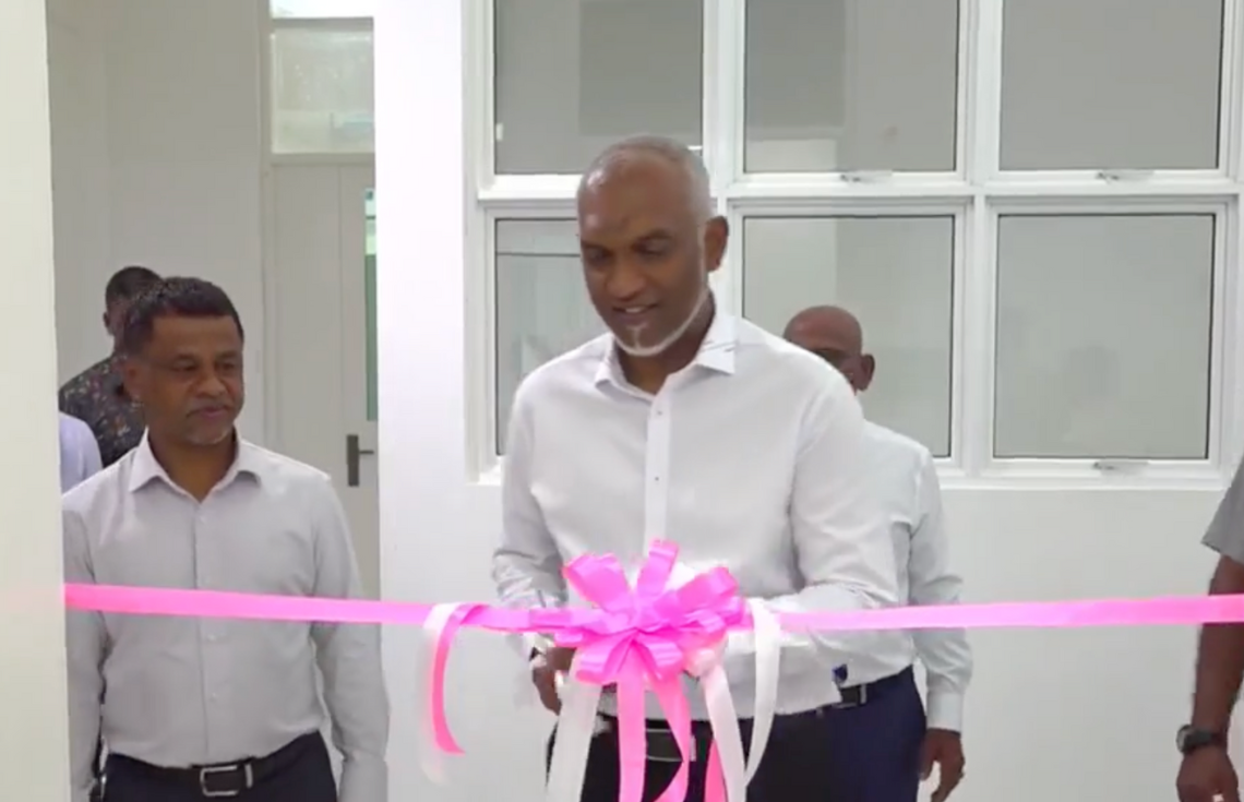 ރައީސުލްޖުމްހޫރިއްޔާ ބ. އަތޮޅު ހޮސްޕިޓަލުގައި މެމޮގްރަފީގެ ޚިދުމަތް ފައްޓަވައިދެއްވައިފި