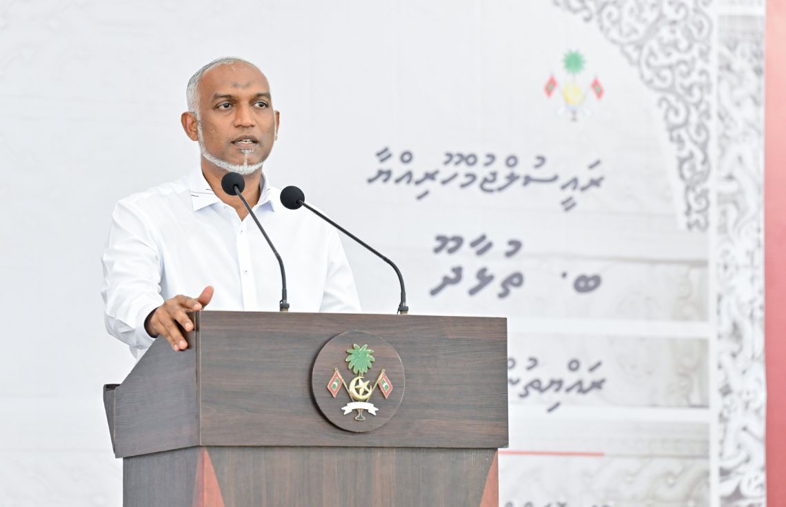 ތުޅާދޫ ވައިގެ ބަނދަރުގެ މަސައްކަތް 600 ދުވަހުގެ ތެރޭގައި ނިމޭނެ: ރައީސް