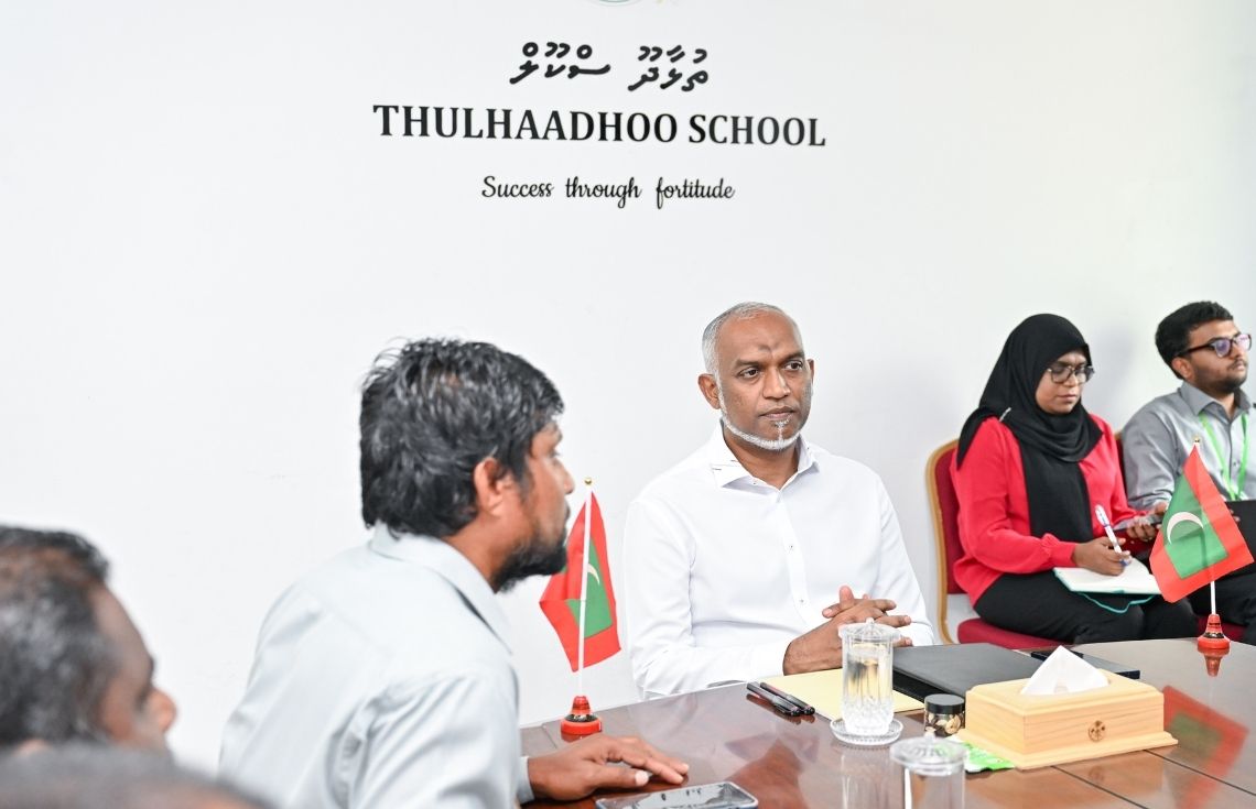 ރައީސުލްޖުމްހޫރިއްޔާ، ތުޅާދޫ ކައުންސިލާއި ބައެއް މުއައްސަސާތަކުގެ އިސްވެރިންނާއި ބައްދަލުކުރައްވައިފި