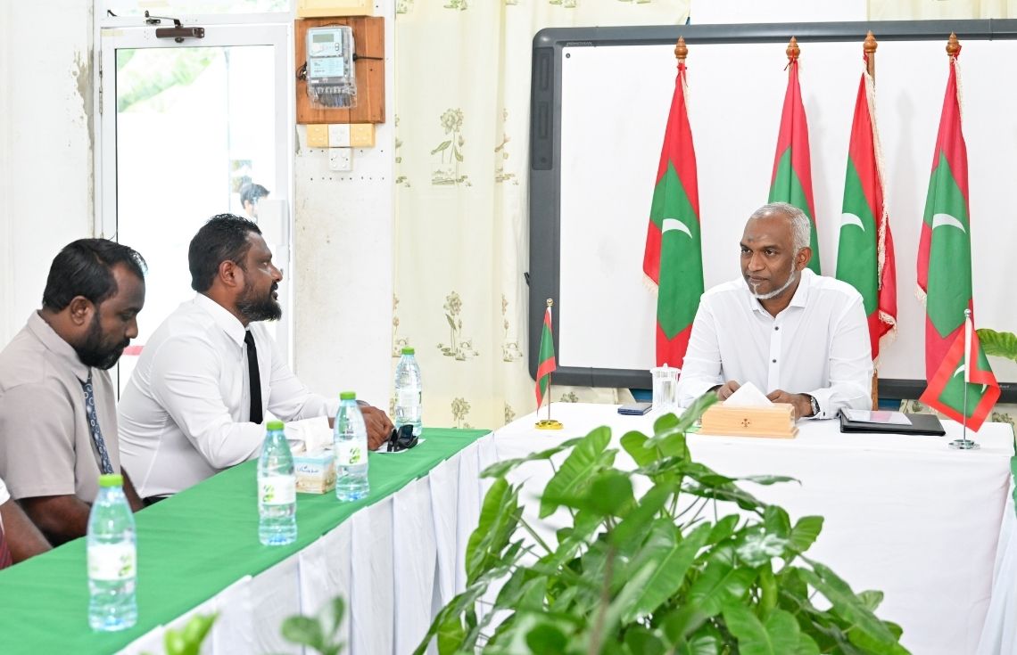 ރައީސުލްޖުމްހޫރިއްޔާ، ގޮއިދޫ ކައުންސިލާއި ބައްދަލުކުރައްވާ މުހިންމު މަޝްވަރާތަކެއް ކުރައްވައިފި