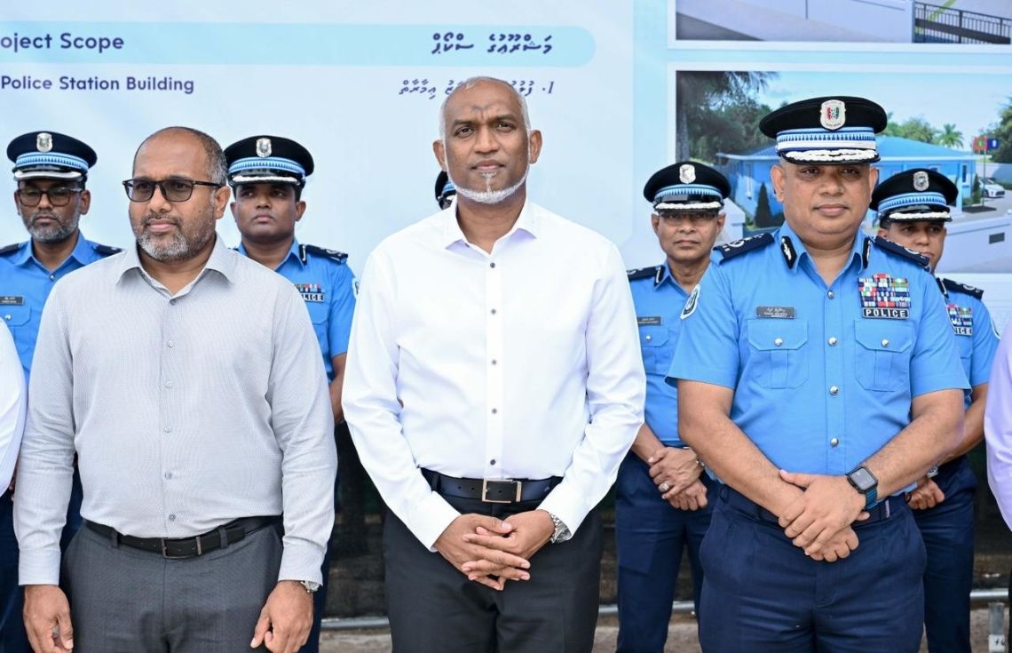 ފެހެންދޫ ފުލުހުންގެ މަރުކަޒު އިމާރާތްކުރުމުގެ ޢަމަލީ މަސައްކަތް ފަށްޓަވައިފި