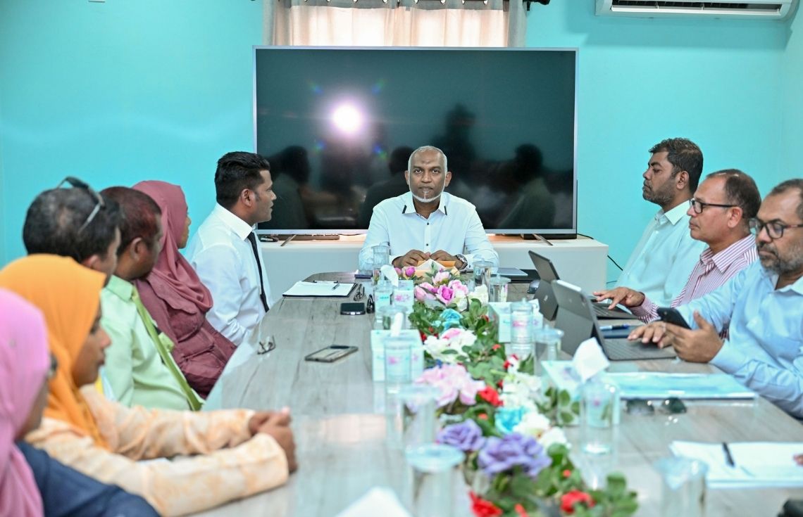 ރައީސުލްޖުމްހޫރިއްޔާ، ހިތާދޫ ކައުންސިލާއި ބައެއް މުއައްސަސާތަކުގެ އިސްވެރިންނާއި ބައްދަލުކުރައްވައިފި