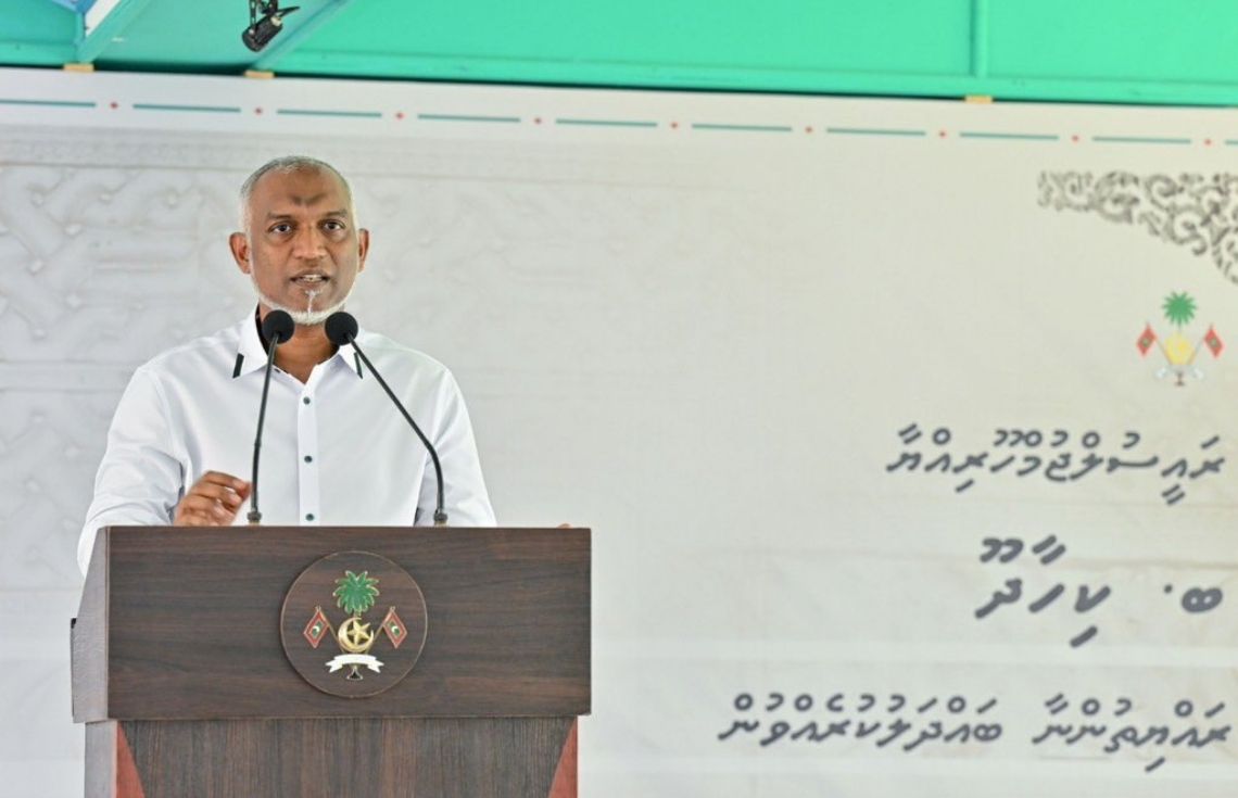 ކިހާދޫ ރައްޔިތުން އެދޭ ތަރައްޤީ ކިހާދޫއަށް ގެނެސްދޭނަން: ރައީސް މުޢިއްޒު