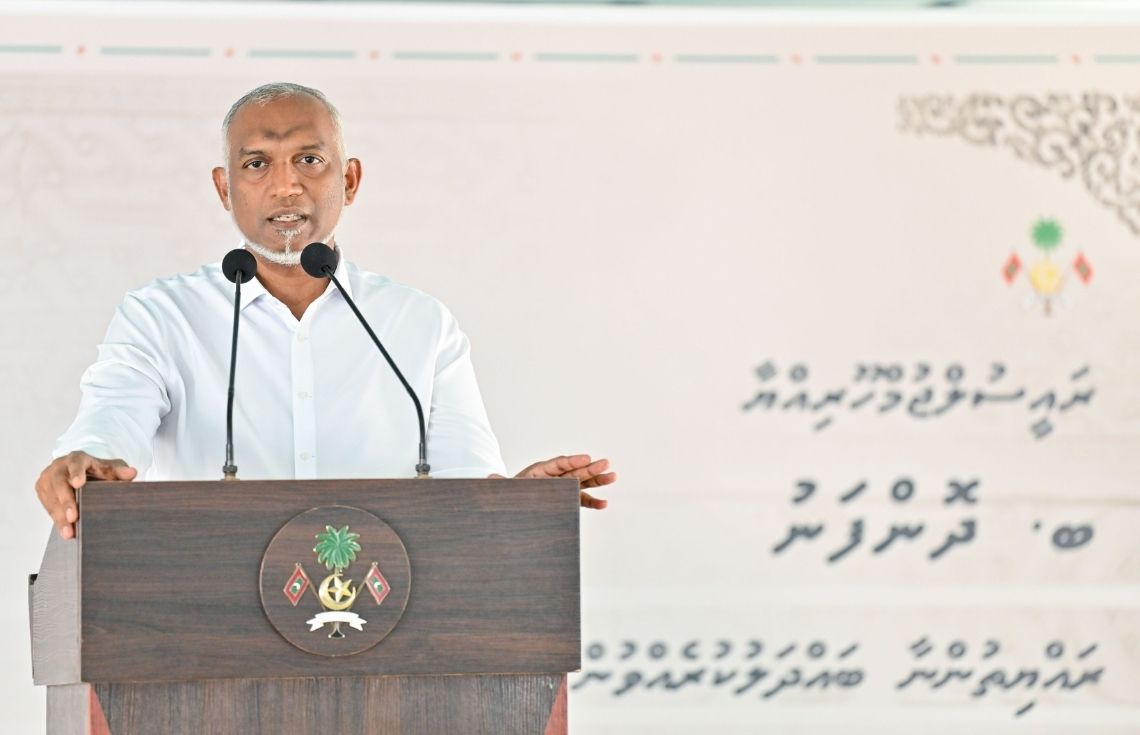 ދޮޮންފަނުގައި ތަރައްޤީގެ ގިނަ މަސައްކަތްތަކެއް ކުރިއަށް އޮތް ކަމަށް ރައީސް ވިދާޅުވެއްޖެ