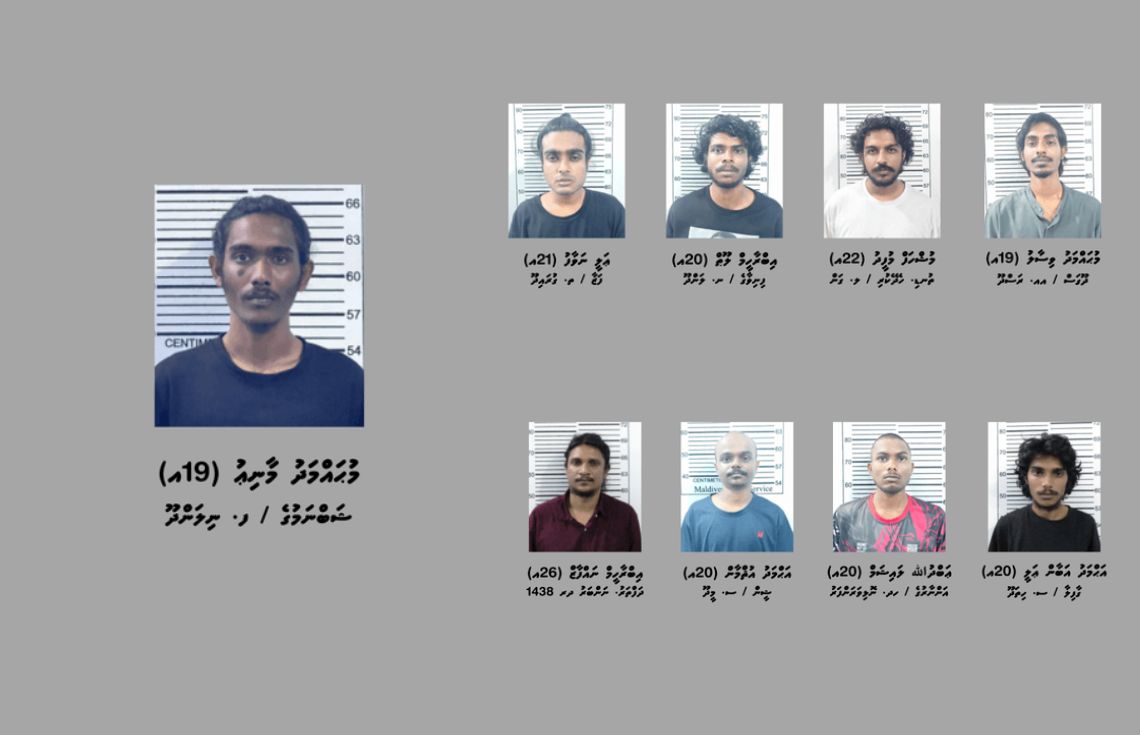 މަސްތުވާތަކެތީގެ މައްސަލަތަކެއްގައި ފ. ނިލަންދޫން 9 ޒުވާނުން ހައްޔަރުކޮށްފި
