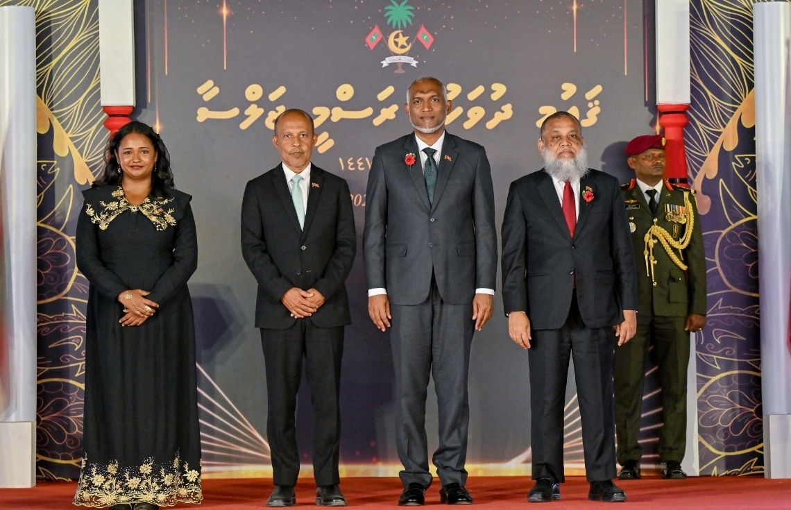 ޝަރަފުވެރިކަމުގެ ޤައުމީ އިނާމު 3 ބޭފުޅަކަށް އަދި ހިތްވަރު ދިނުމުގެ ޤައުމީ އިނާމު 9 ބޭފުޅަކަށާއި ކުންފުންޏަކަށް ދެއްވައިފި