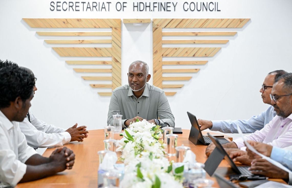 ރައީސުލްޖުމްހޫރިއްޔާ، ހދ. ފިނޭ ކައުންސިލާ ބައްދަލުކުރައްވާ މުހިންމު މަޝްވަރާތަކެއް ކުރައްވައިފި