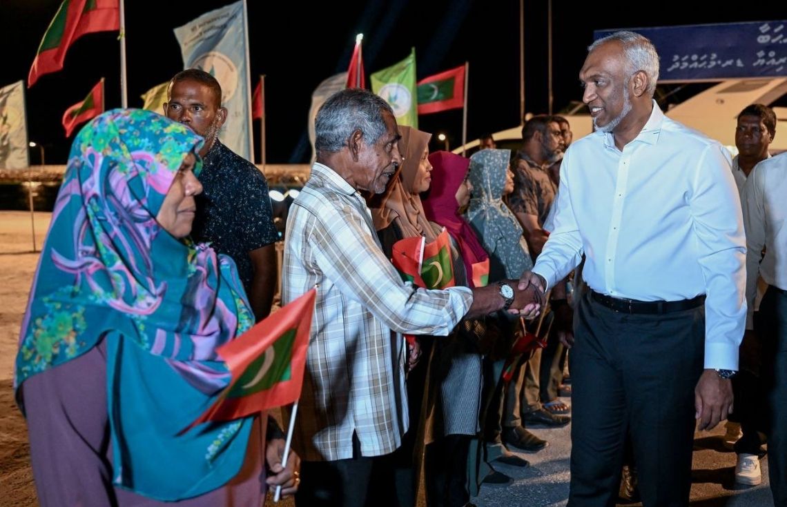 ރައީސުލްޖުމްހޫރިއްޔާ އަށް ހދ. ހަނިމާދޫއިން ހޫނު މަރުޙަބާއެއް!