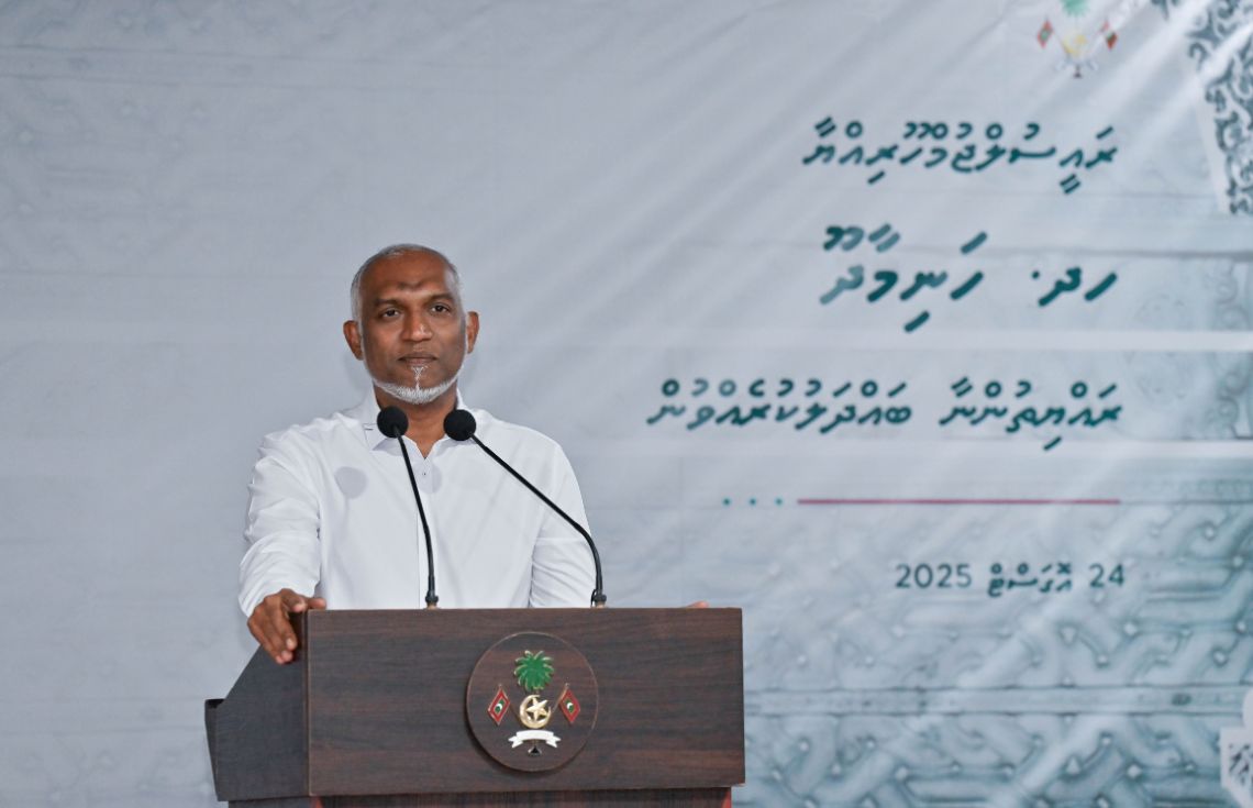 އަމާޒަކީ ލަސްވެގެން ނޮވެމްބަރު މަހު، ހަނިމާދޫގެ ވައިގެބަނދަރުގެ މަސައްކަތް ނިންމާ ހުޅުވުން: ރައީސް