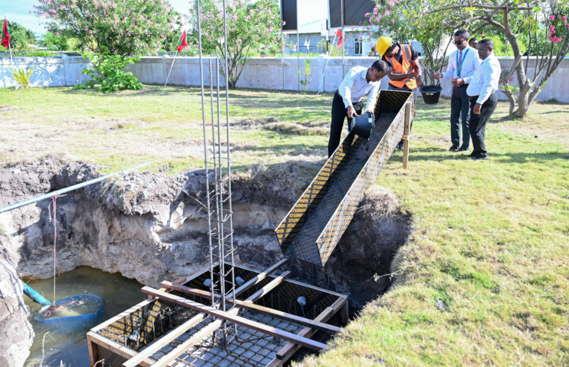 ހަނިމާދޫ ހޮސްޕިޓަލް އިމާރާތުގެ ޢަމަލީ މަސައްކަތް ފަށައިފި