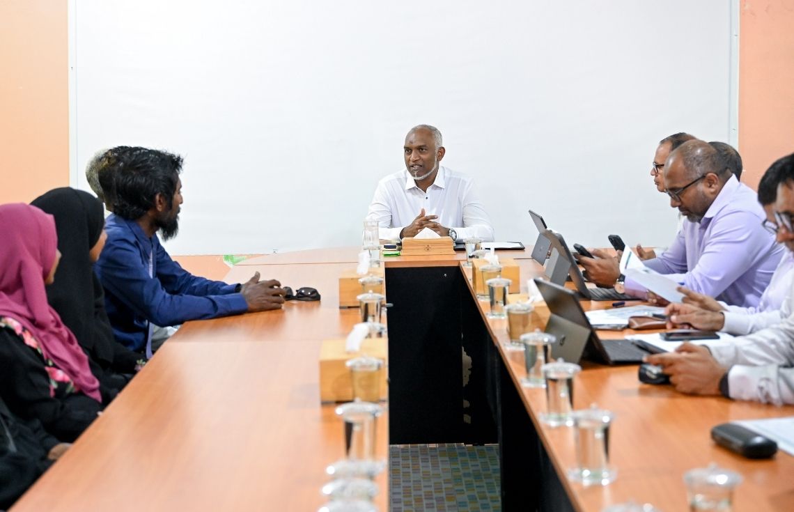 ރައީސުލްޖުމްހޫރިއްޔާ، ހދ. ނައިވާދޫ ކައުންސިލާ ބައްދަލުކުރައްވާ މުހިންމު މަޝްވަރާތަކެއް ކުރައްވައިފި