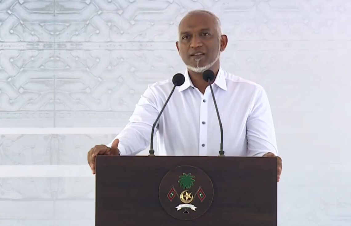 ނެއްލައިދޫގައި 4 މަޝްރޫޢެއްގެ ޢަމަލީ މަސައްކަތް ފަށައިފިން: ރައީސް