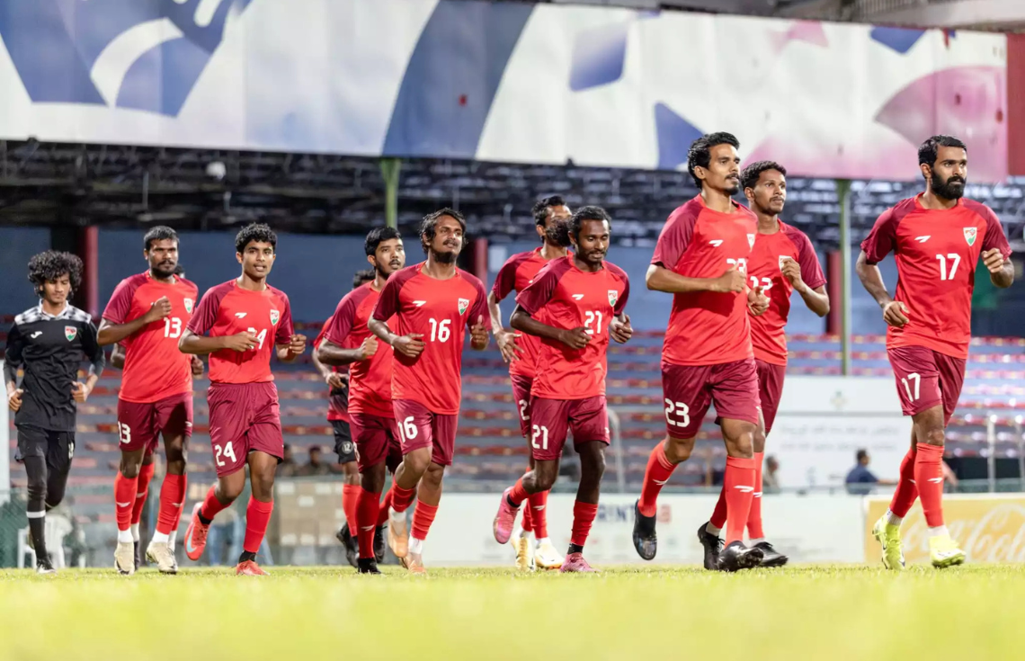 ސައުތު އޭޝިއަން ސުޕަރ ކަޕަށް ނެގި ދިވެހި ޤައުމީ ސްކޮޑު އިޢުލާންކޮށްފި