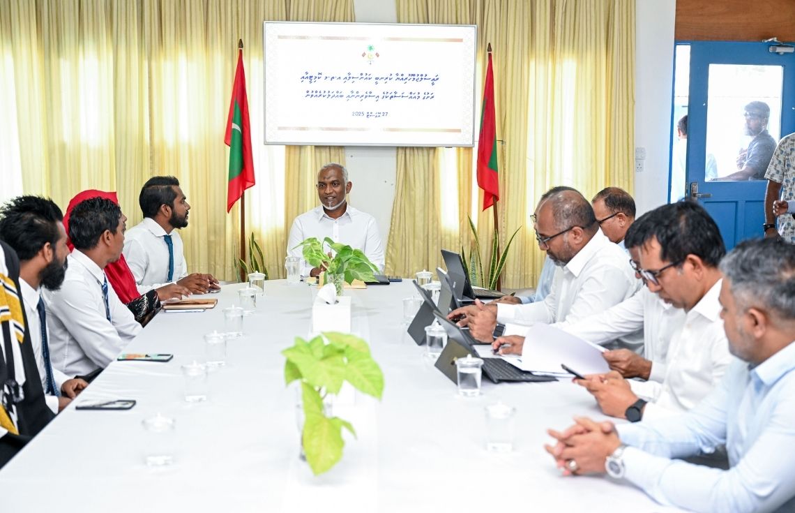 ރައީސުލްޖުމްހޫރިއްޔާ، ހދ. ކުރިނބީ ކައުންސިލާ ބައްދަލުކުރައްވާ މުހިންމު މަޝްވަރާތަކެއް ކުރައްވައިފި
