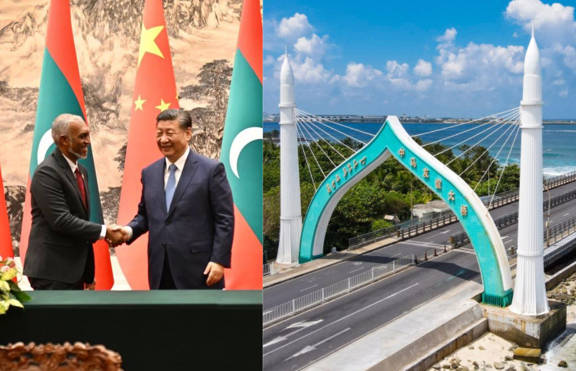 ސިނަމާލެ ބުރިޖަކީ ދެ ޤައުމުގެ ގުޅުމުގެ ފުރިހަމަ މިސާލެއް: ރައީސް މުޢިއްޒު