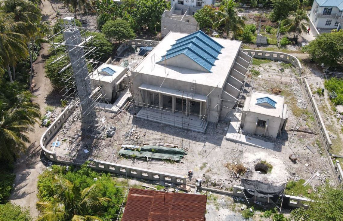 ތ. ވަންދޫ އައު މިސްކިތުގެ މަޝްރޫޢު އަންނަ ފެބްރުއަރީ މަހުގައި ނިމޭނެ
