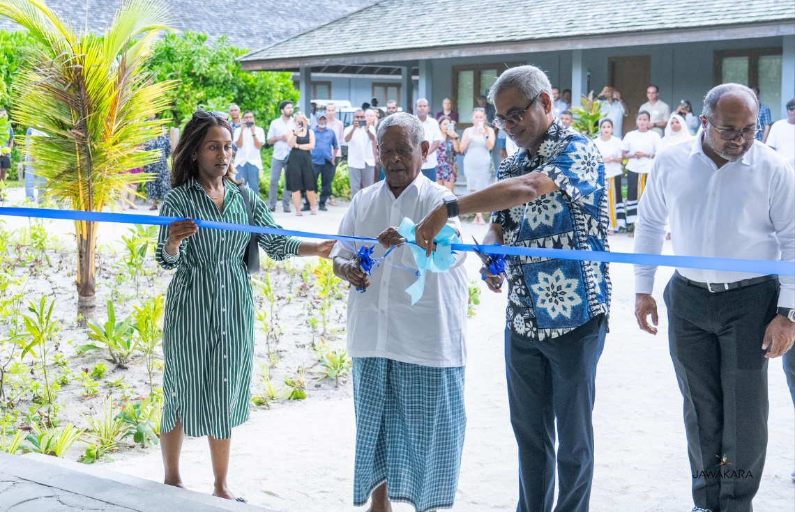 ޖާވާކަރަ ރިސޯޓުގައި ރާއްޖޭގެ އެންމެ ބޮޑު މެރިން ރިސާރޗް ސެންޓަރު ހުޅުވައިފި