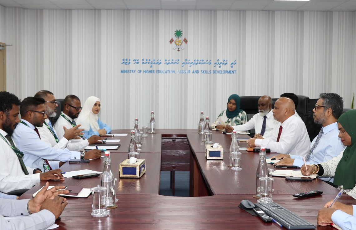 ޞިއްޙީ ދާއިރާގެ އިންސާނީ ވަސީލަތް ތަރައްޤީކުރުމަށް ތަމްރީންތައް ކުރިއަށްގެންދަން މަޝްވަރާކޮށްފި