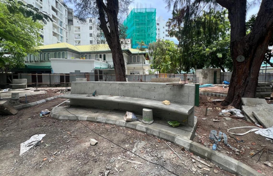 ގަލޮޅު ސިޓީ ޕާރކް ތަރައްޤީ ކުރުމުގެ 2 ވަނަ ފިޔަވަހީގެ 65% ނިންމާލައިފި