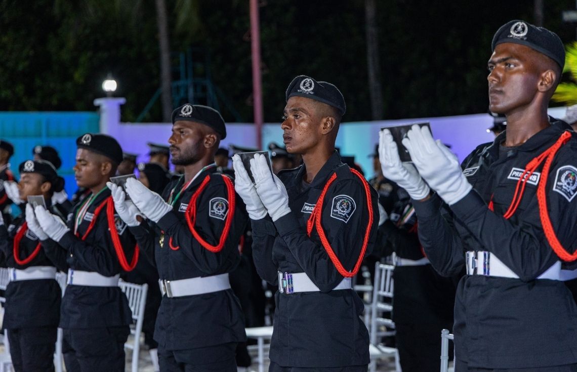އެމްސީއެސްގެ ބޭސިކް ކަރެކްޝަނަލް އޮފިސަރސް ޓްރޭނިންގ ގެ ދަސްވެނިވުމުގެ ރަސްމިއްޔާތު ބާއްވައިފި