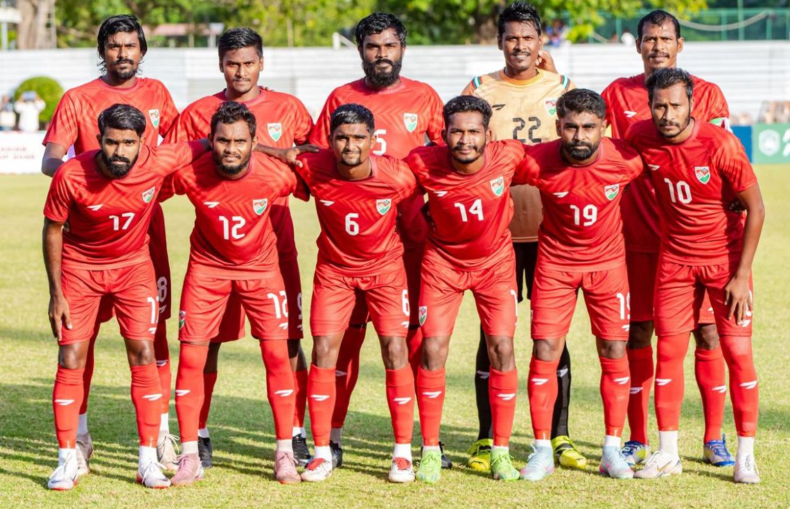 ދިވެހި ޤައުމީ ޓީމު ހޯދި ކާމިޔާބީއަށް ފަޚުރުވެރިވެ، އައްސަރިބަހާއި ސާބަސް ދަންނަވަން : ރައީސް މުޢިއްޒު