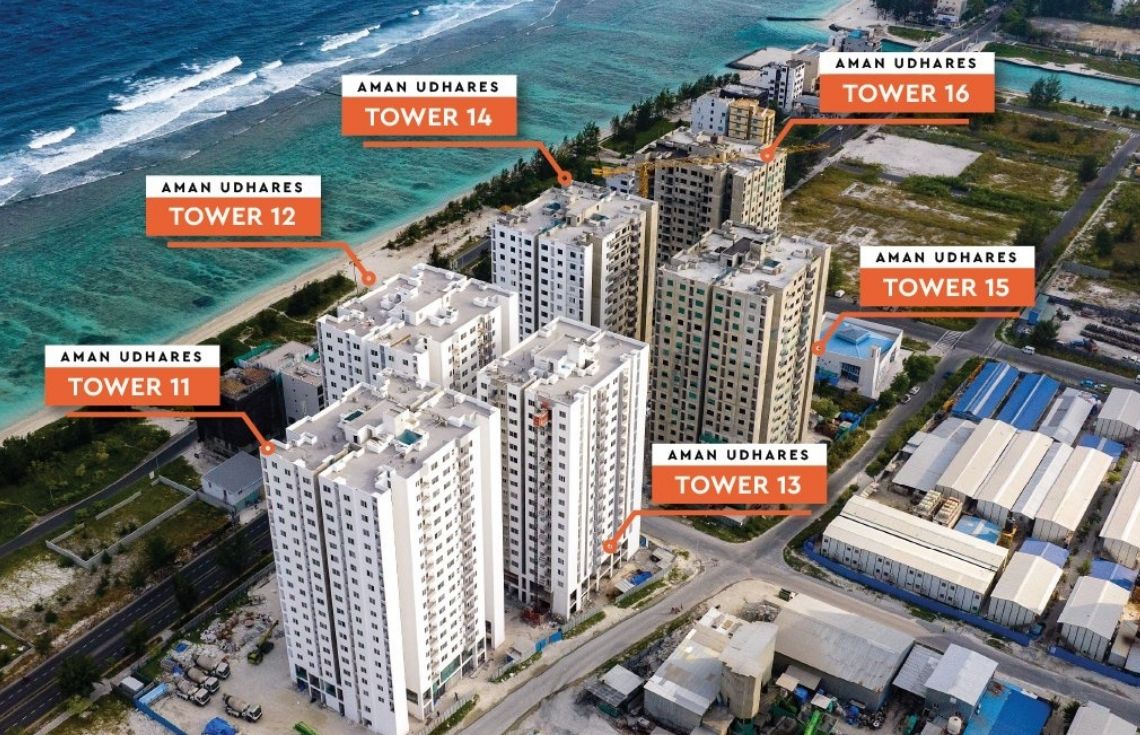 4000 ފްލެޓް: ފުރަތަމަ 14 ޓަވަރުގެ ތަޅުދަނޑި ހަވާލުކުރުމުގެ މަސައްކަތް މާދަމާ ފަށަނީ