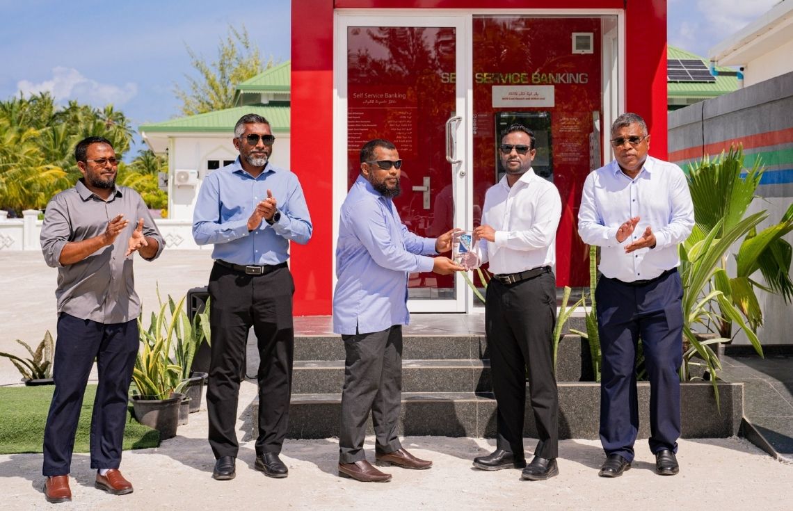 ގދ. ރަތަފަންދޫގައި ބީއެމްއެލްގެ ސެލްފް ސަރވިސް އޭޓީއެމްގެ ޚިދުމަތް ފަށައިފި