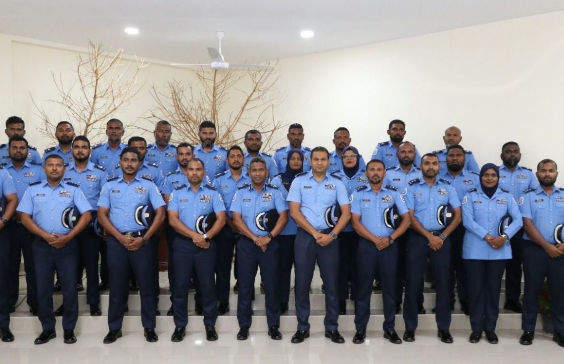 ފުލުހުންގެ ހުނަރު އިތުރުކޮށް ތަމްރީނުކުރުމަށް ސައުތު ފުލުހުންނަށް ފަސްޓްލައިން މެނޭޖްމަންޓް ކޯސް ފަށައިފި