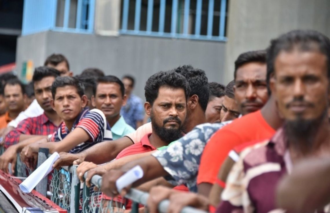 ބިދޭސީ މަސައްކަތްތެރިންނަށް އިހުމާލުވާ ފަރާތްތަކާ މެދު މާދަމައިން ފެށިގެން ފިޔަވަޅު އަޅަނީ