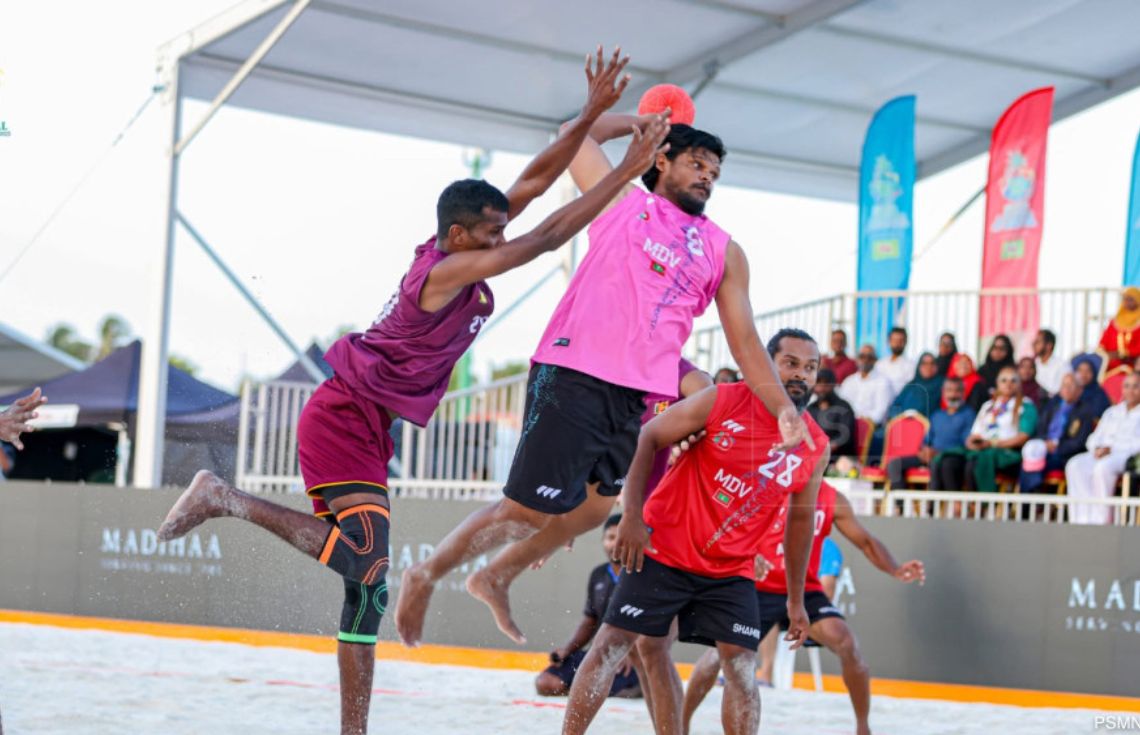 ކޮމަންވެލްތް ބީޗް ހޭންޑްބޯޅަ މުބާރާތުގެ ފުރަތަމަ މެޗުން ރާއްޖެ މޮޅުވެއްޖެ