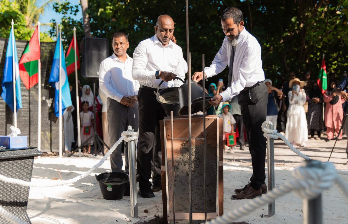 ފުލިދޫ ޞިއްޙީ މަރުކަޒުގެ އައު އިމާރާތުގެ އަމަލީ މަސައްކަތް ފަށައިފި