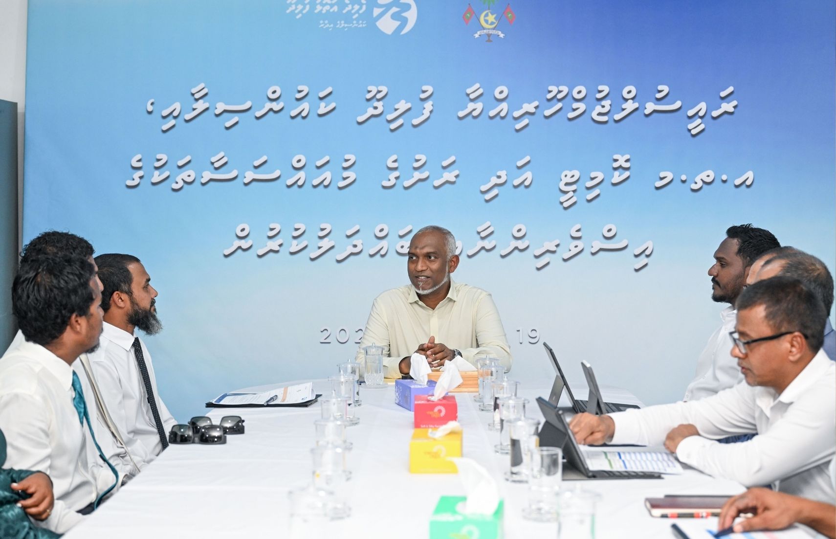ރައީސުލްޖުމްހޫރިއްޔާ، ވ. ފުލިދޫ ކައުންސިލާ ބައްދަލުކުރައްވާ މުހިންމު މަޝްވަރާތަކެއް ކުރައްވައިފި