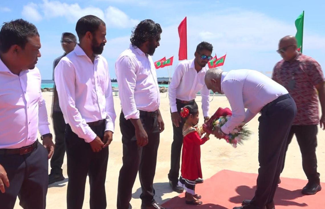 ރައީސުލްޖުމްހޫރިއްޔާ ފ. ބިލެތްދުއަށް ވަޑައިގެންފި