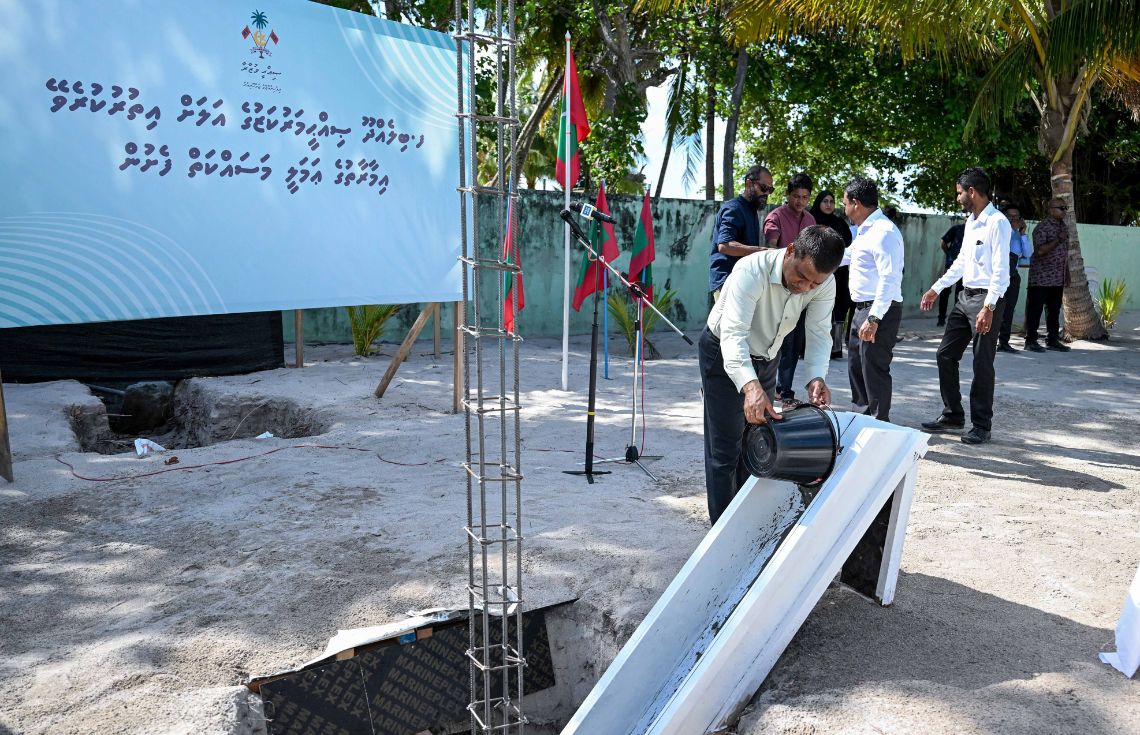 ބިލެތްދޫ ޞިއްޙީ މަރުކަޒުގެ އައު އިމާރާތުގެ މަސައްކަތް ފަށައިފި